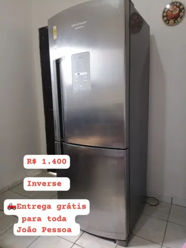 Geladeira inverse com entrega grátis para toda João Pessoa