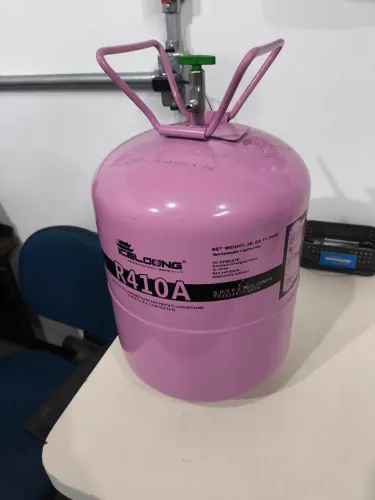 Botija de gás R410A vazias em perfeitas condições 