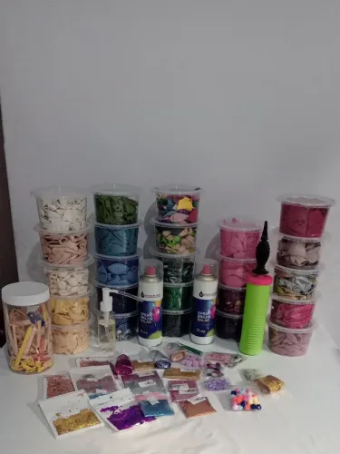 Itens para personalização de balão