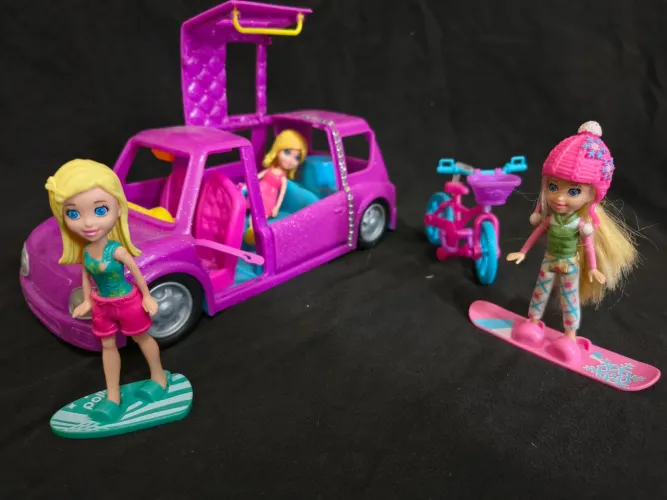 Bonecas miniatura Polly pocket