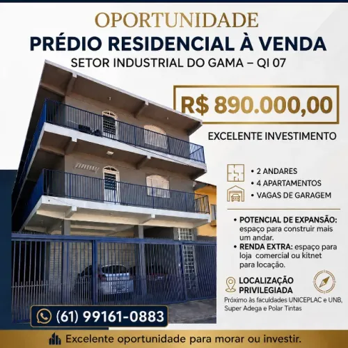 Prédio Residencial - Á Venda