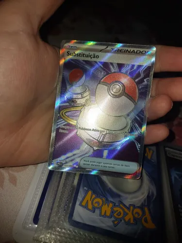 Carta Pokémon Substituição NM