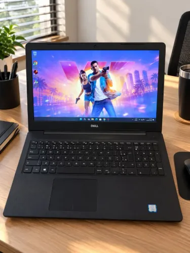 Notebook Gamer Dell i5-8ª 8GB RAM SSD 240GB Bateria Boa Impecável 