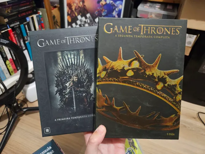 DVD Game of Thrones Temporadas 1 e 2 Completas