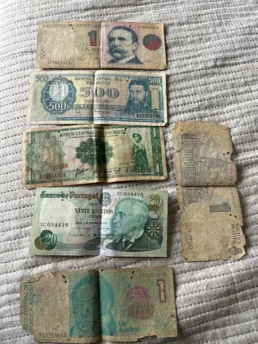 Cédulas antigas 