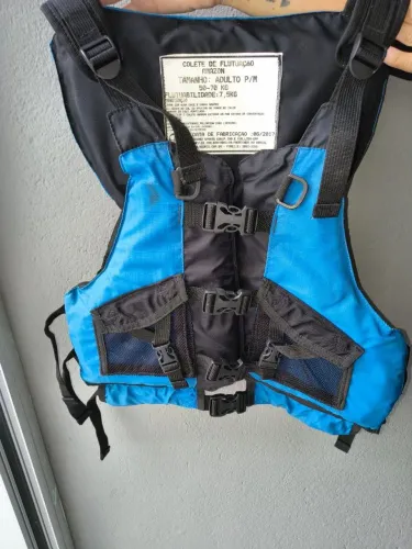 Colete para caiaque de pesca 