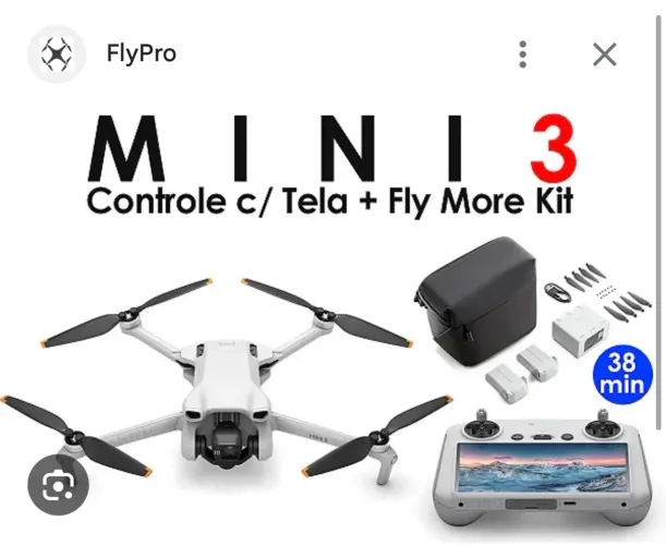 Drone dji mini 3 combo 3 baterias