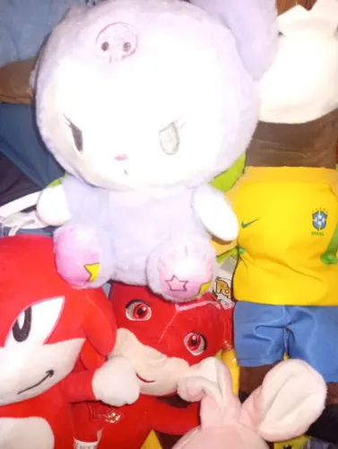 Ursos bichinhos de pelúcia, novos sem uso