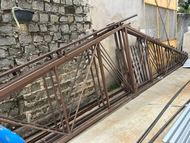 Tesoura/Treliça de Metalon para Galpão 