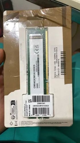 MEMORIA RAM CORSAIR DDR3 4GB