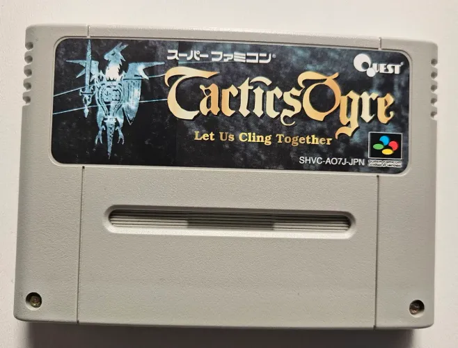 TACTICS OGRE super famicom Nintendo original japonês Super Nintendo 