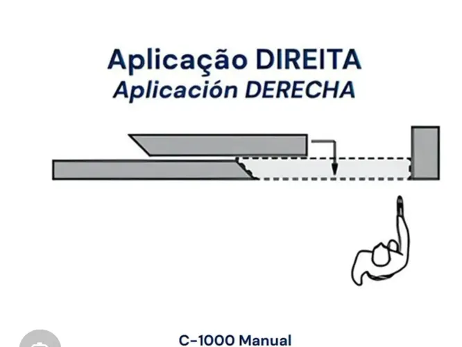C-1000 coplanar direita. Novo na caixa, numca usado.