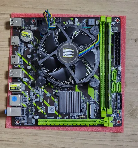 Placa 1155 e processador i5-3470 novo