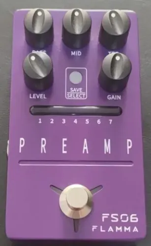 Pedal Flamma Fs06, Simulador De Amp. Incrível. Na Caixa.