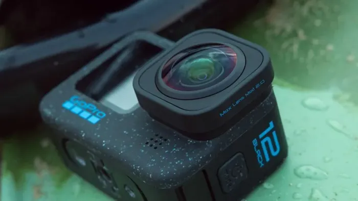 Gopro 12 Black com MAX Lens 2.0