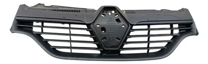 Grade Radiador 1.0 Renault Logan Sandero 2012 A 2021 Detalhe Preto Ambos Lados