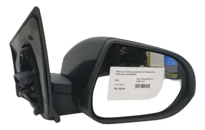 Retrovisor Eletrico Direito Onix Prisma 2013 2019 Preto E210002003
