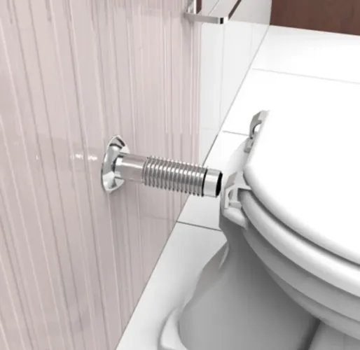 Tubo De Ligação Ajustável Cromado Para Vaso Sanitário Blukit