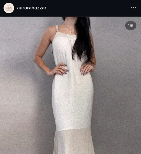 Vestido  longo Riachuelo tam M