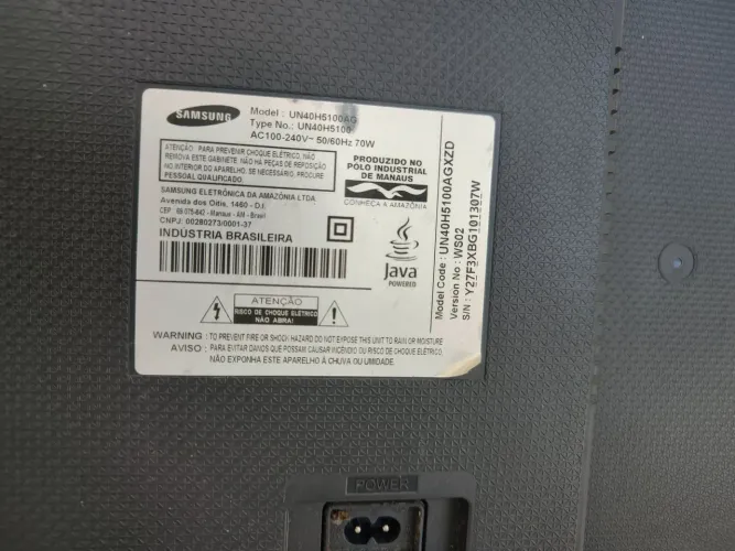 Vendo 2 tvs Samsung retirada de peças