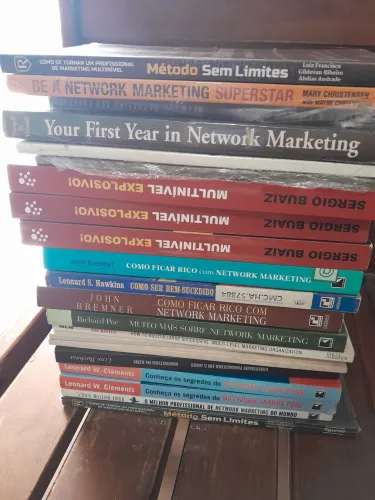 Livros de Marketing Multinivel MMN Excelente Estado ou Novos