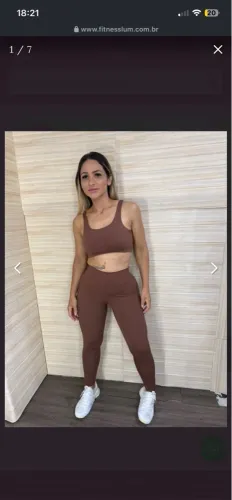 Conjunto Fitness - Preto / M