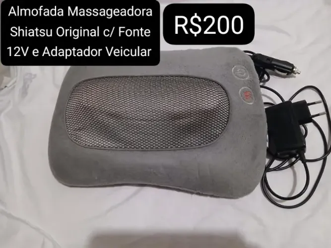 Massageador Almofada Shiatsu RelaxMedic