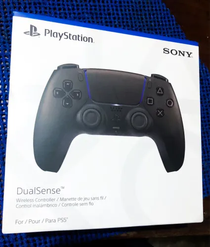 Controle Lacrado Dual Sense Preto Midnight  Ps5 Playstation