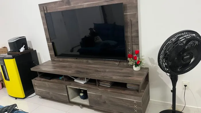 Rack com painel