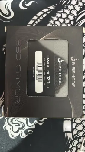 SSD 120gb Rise Mode Novo Lacrado