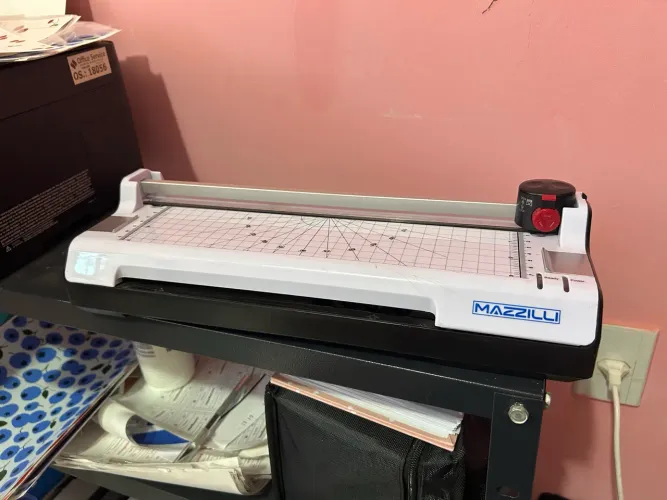 Plastificadora e Refiladora Mazzilli MA320 (Funcionando / Detalhe no BOPP)