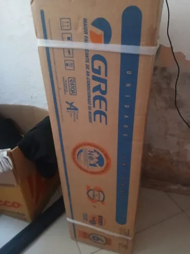 Evaporadora gree split 18000 btus na caixa