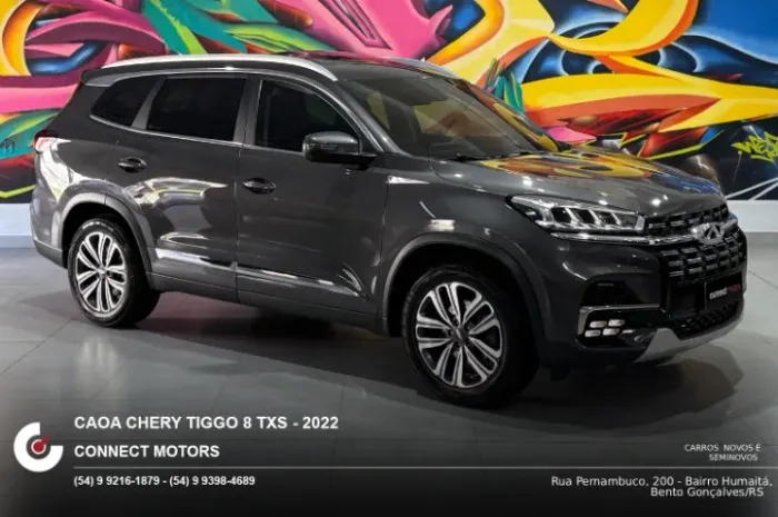 Chery Tiggo 8 TXS 1.6 Turbo Tgdi AUT 2022