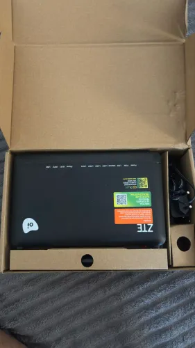 Roteador ZTE - ZXHN F670L Preto