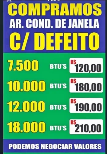 Ar condicionado de janela 