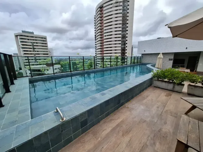Imóvel para venda possui 64 metros quadrados com 2 quartos em Poço - Recife - PE