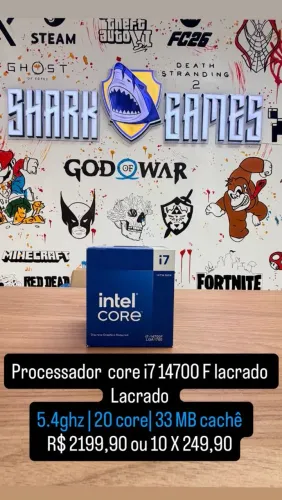 Processador core i7 14700f lacrado