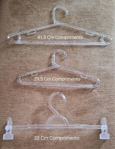 Cabides Transparente de Excelente Qualidade