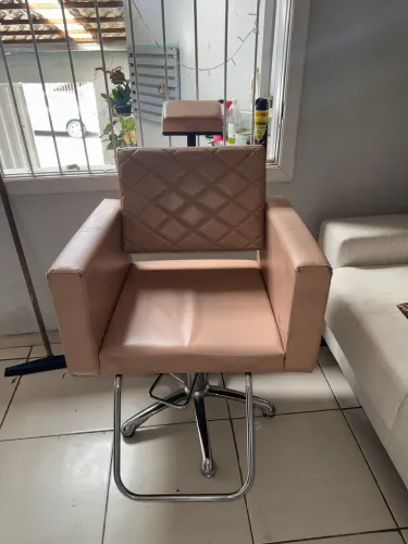 Cadeira para Salão (Rosa)