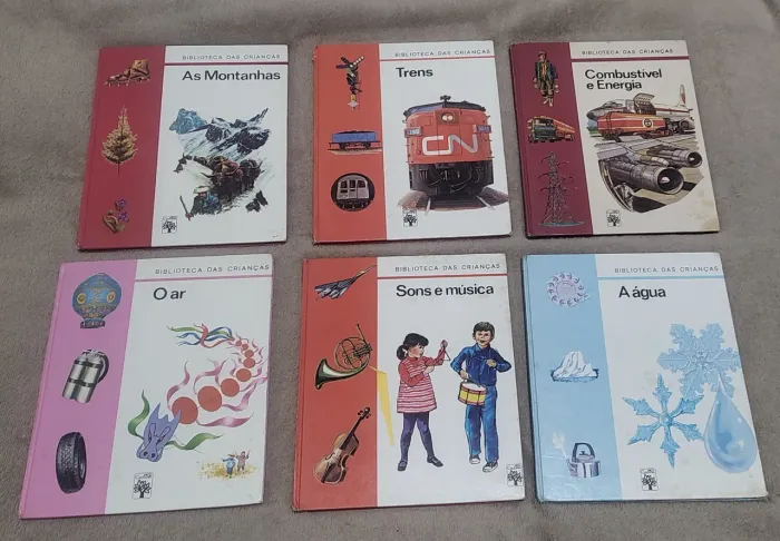 Coleção biblioteca da criança anos 70