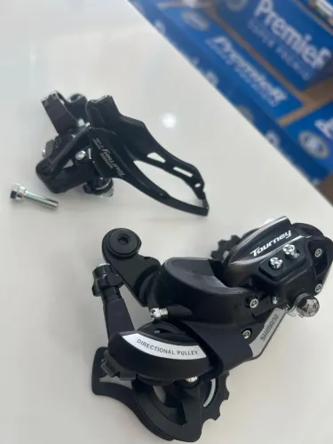 VENDO CÂMBIO DIANTEIRO E TRASEIRO SHIMANO 7V
