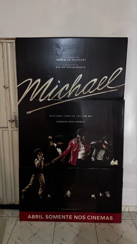 Pôster Gigante Michael Jackson 2,10 x 1,20m