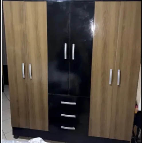 Guarda roupas 6 portas solteiro - parcelo no cartão 