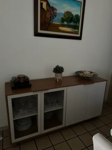 Buffet 4 Portas Off White de Madeira
