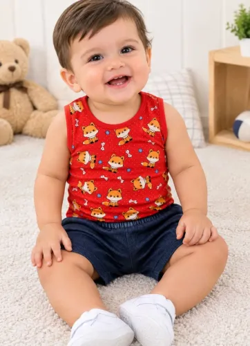 Conjunto Infantil Bebê Verão Tamanho 1