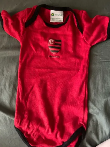 Body baby Flamengo gg 9 a 12 meses