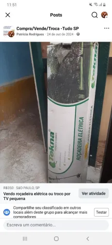 Vendo roçadeira elétrica 350