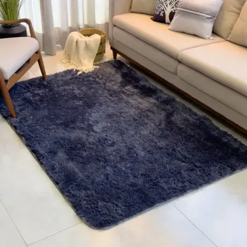 Tapete 1,50x1,00 Retangular Cinza