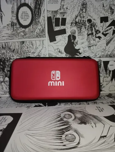 OPORTUNIDADE | Case Bolsa Capa de Transporte Rosa Nintendo Switch