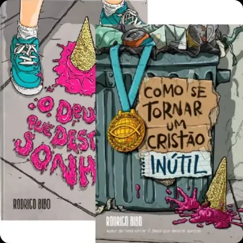 Livro O Deus que destrói sonhos e Como se tornar um cristão inútil box